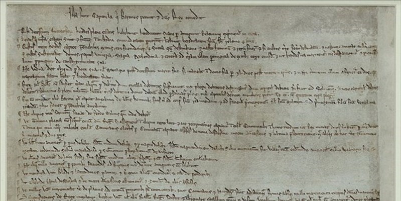 La Magna Charta Libertatum: alla scoperta delle origini del principio dell’inviolabilità della libertà personale