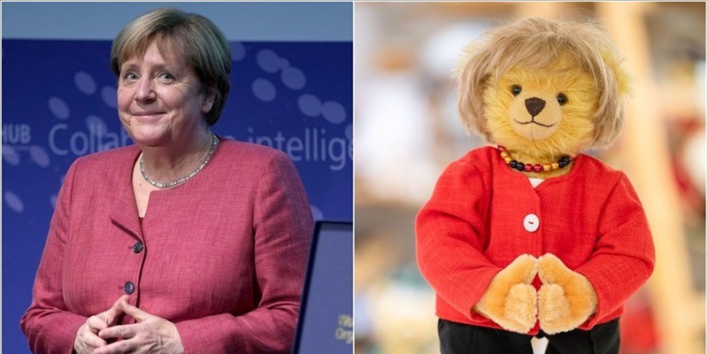 Il peluche ispirato alla Merkel