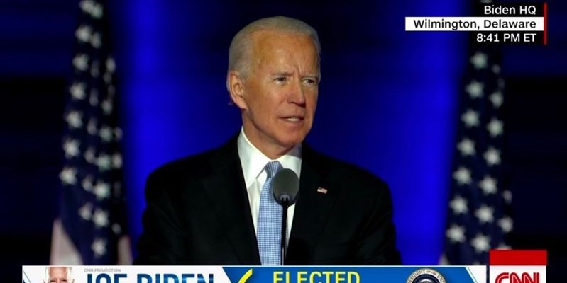 Biden e il discorso della vittoria