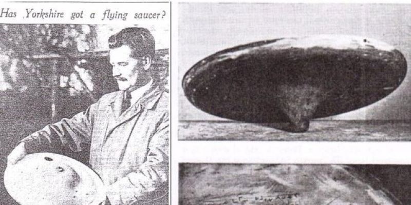 Frammenti di un UFO perduto in un museo londinese