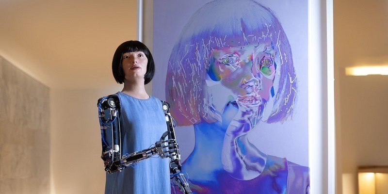 Arrestata Ai-Da, il robot artista