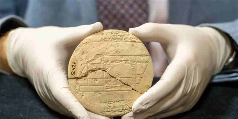 Su una tavoletta babilonese il più antico esempio di geometria applicata al mondo