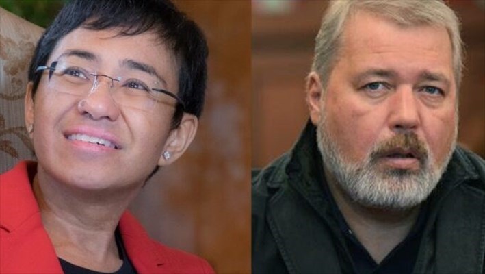 Il Nobel per la pace 2021 a Maria Ressa e Dmitry Muratov per la tutela della libertà d’espressione.