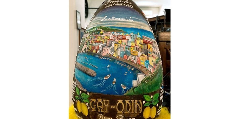 Gay Odin, il super-uovo dedicato a Procida capitale della cultura