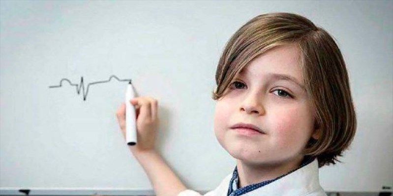 Bimbo prodigio della fisica