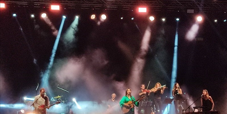 CARMEN CONSOLI IN CONCERTO A PAESTUM