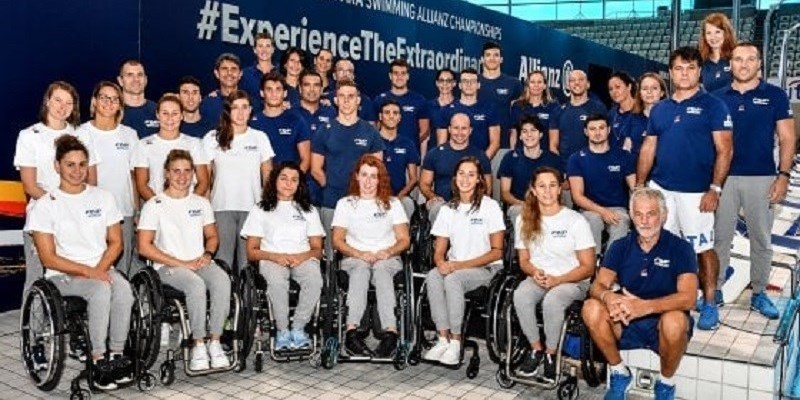 L’Italia campione di nuoto paralimpico