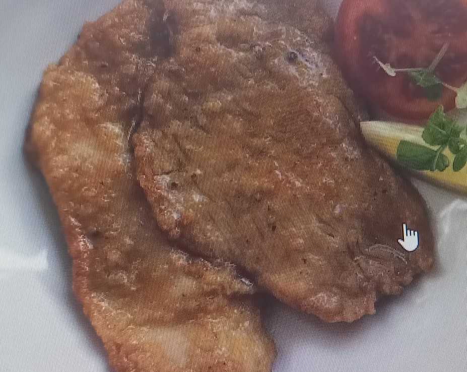 Scaloppine di vitello con funghi e prosciutto