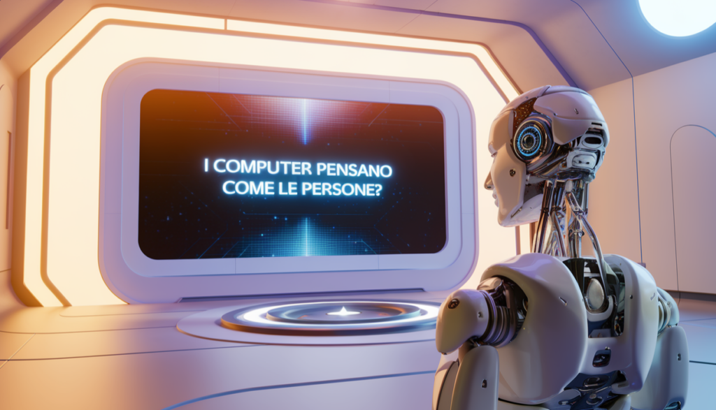 I computer pensano come le persone?