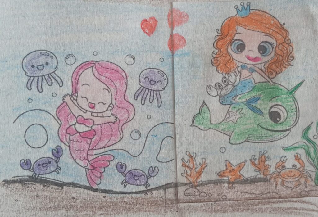 Le sirene Azzurra e Rosetta