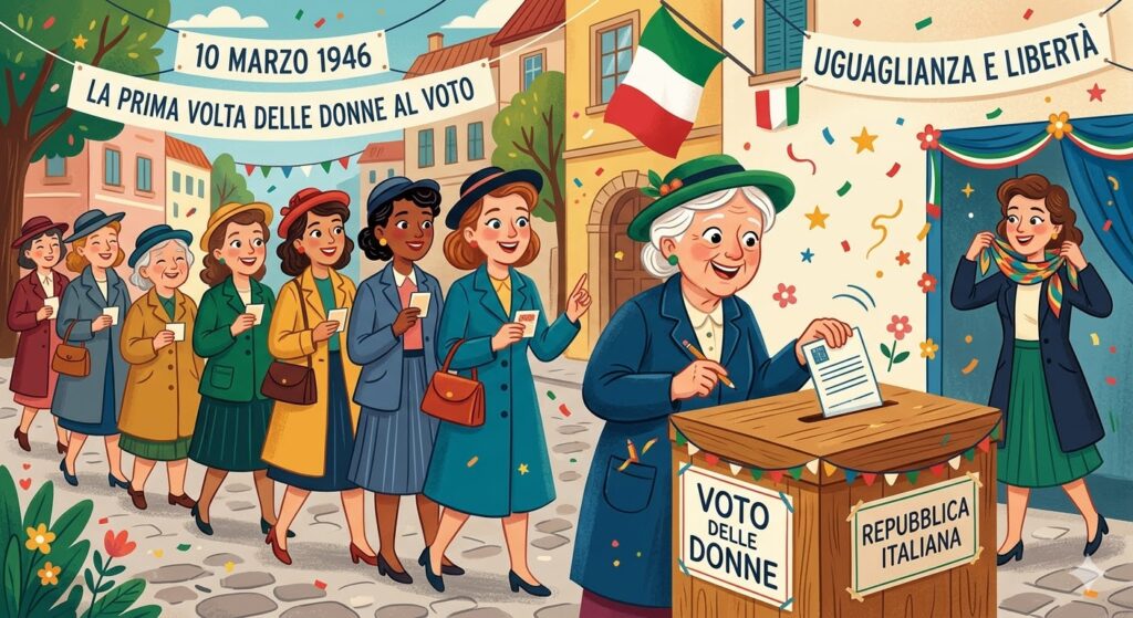 Il voto alle donne: 10 marzo 1946