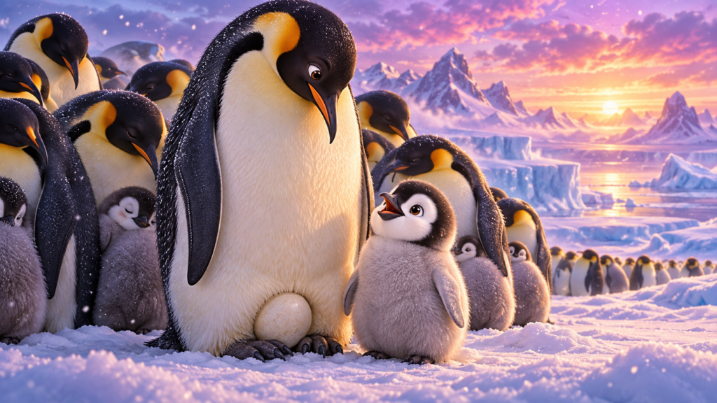 Timo e il grande inverno dei pinguini imperatore
